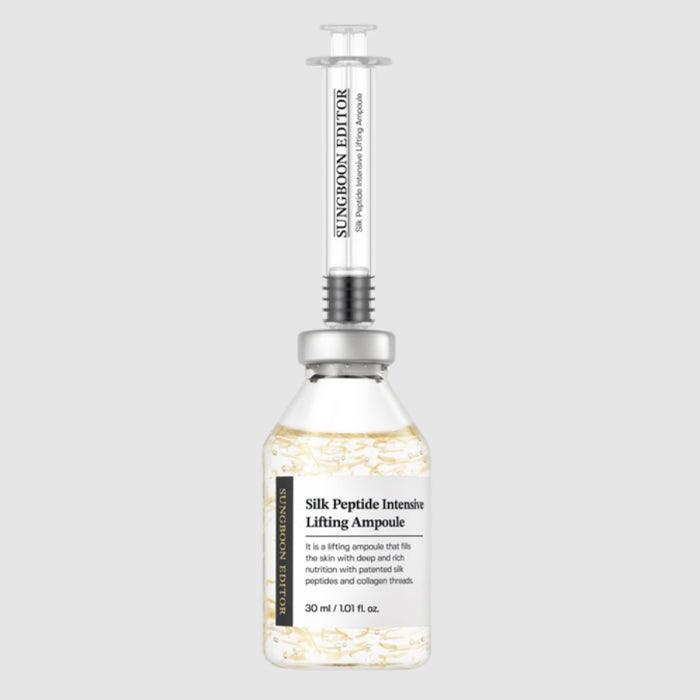 SUNGBOON EDITOR - Silk Peptide Intensive Lifting Ampoule | Korean Skincare (35ml / 1.18 fl.oz) x 3EA